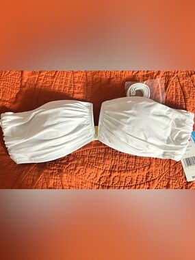 Bleu Rod Beattie La Cote D'Azur Women's V Wire Bandeau Bikini Top. 10